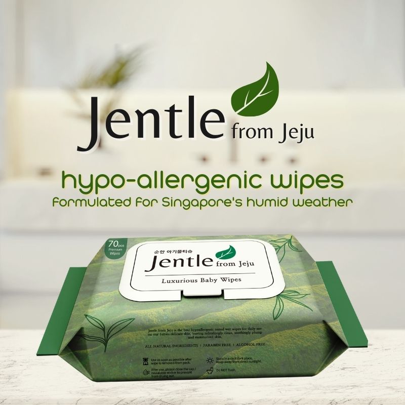 Jentle (from Jeju) Baby Wipes (Carton of 8pcks x2)